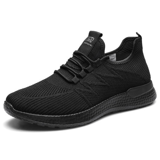 强人男鞋夏季透气防滑软底飞织运动男鞋休闲鞋2022爆款男鞋 商品图5