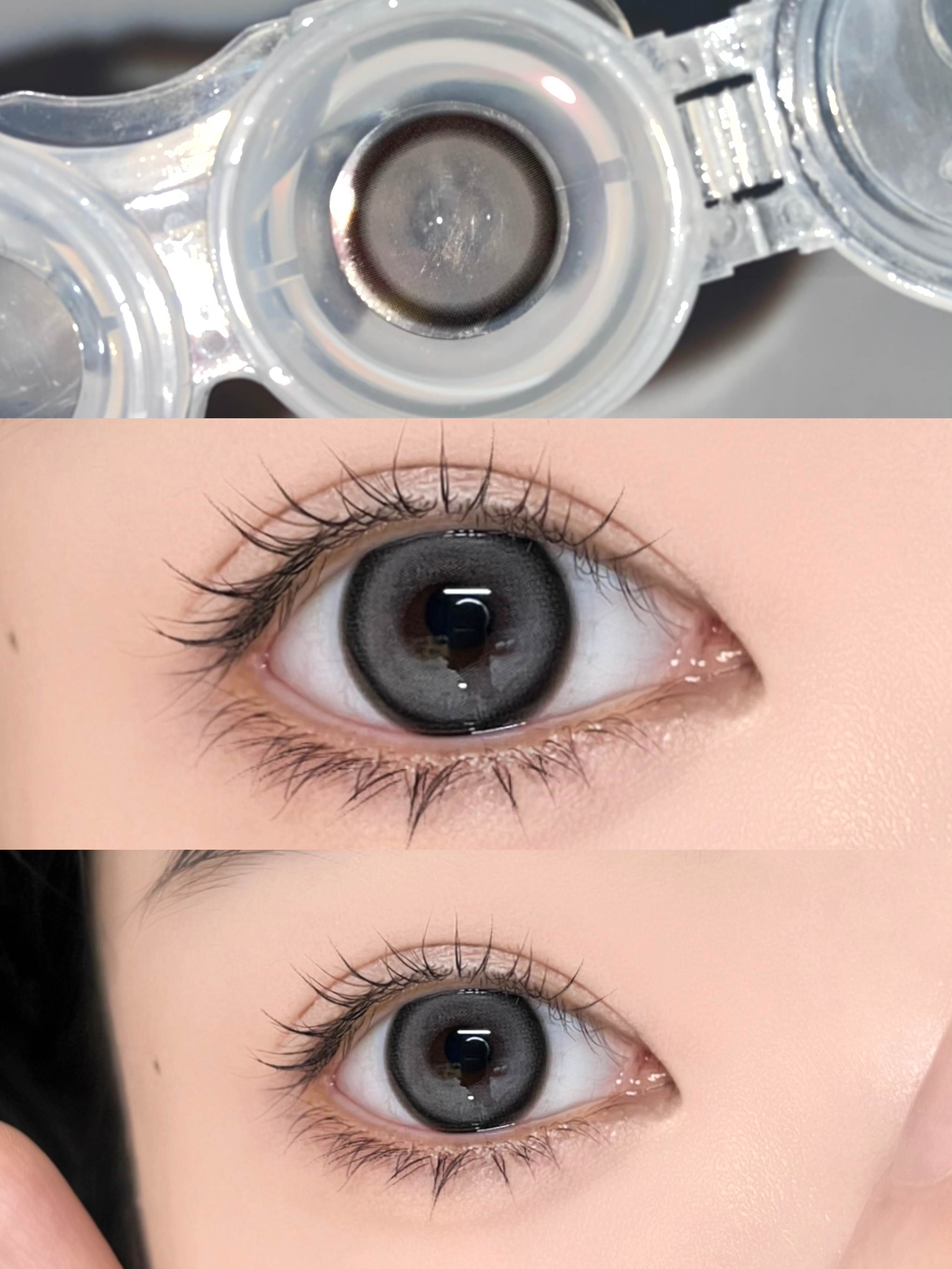 KIRAFAIRY年抛隐形眼镜 水银光晕14.2mm 1副/2片 - VVCON美瞳网