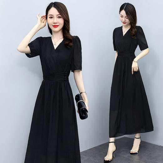 2022年夏季新款轻薄凉爽飘逸连衣裙 HR-GJC6263 商品图4