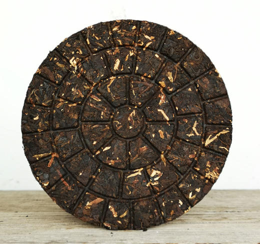 豐普古茶 新会柑老陈皮普洱茶大树熟茶饼200g 商品图5