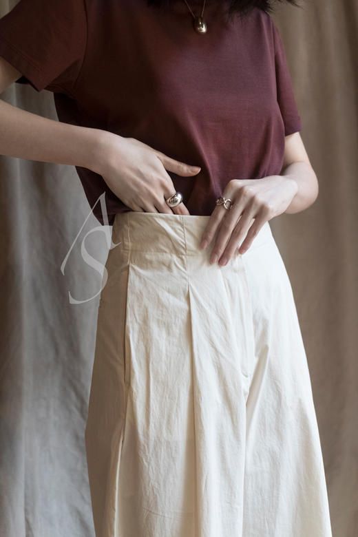 STUDIO NICHOLSON  藏蓝色/烟灰色/白色/暗红色MARINE短袖T恤 商品图3