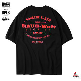 DPLS X RWB METALLIC PRINT LOGO TEE