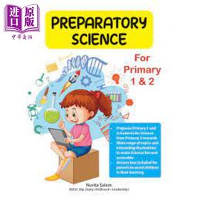 【中商原版】新加坡教辅 Preparatory Science  for P1 & P2 预备科学课程 小学一二年级