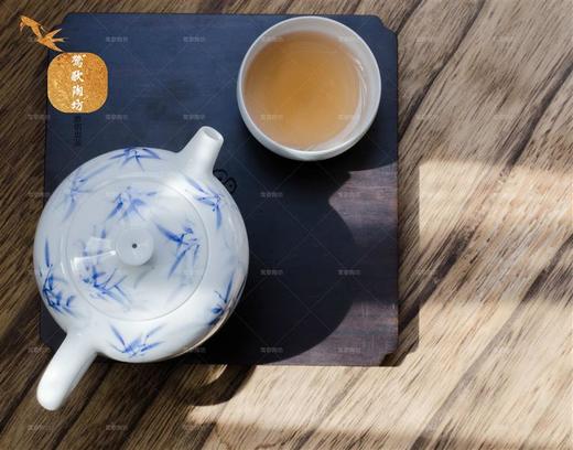 瓷壶系列 全手工青花瓷风竹壶 商品图4