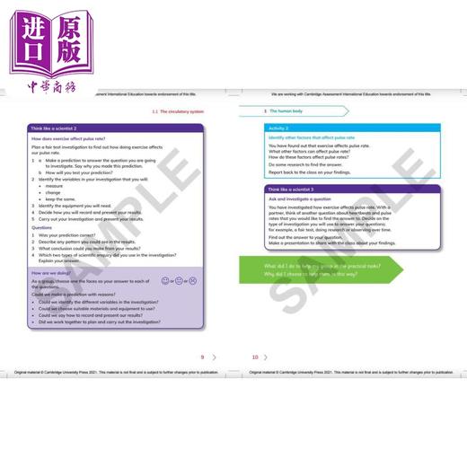 NEW Cambridge Primary Science Learner's Book 6 with Digital Access (1 Year) 剑桥小学科学学生书六年级 商品图5