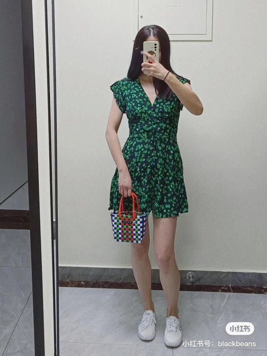 mini版编织菜篮子-拼蓝色 商品图11