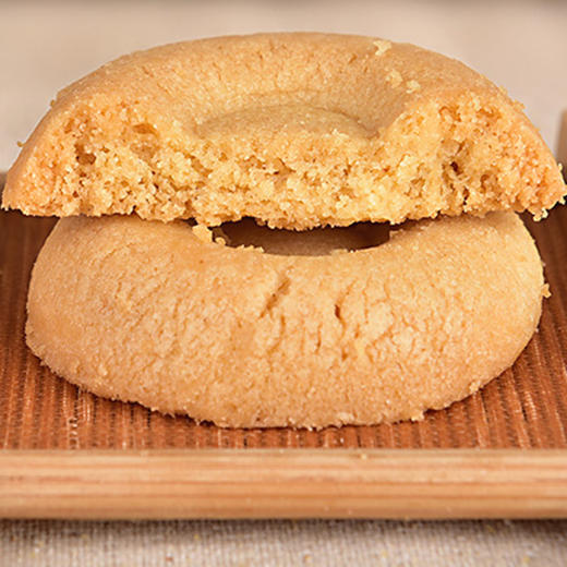 江西特产 乐平桃酥饼干 乐平特产高家庄奶香味小桃酥1488克/桶 商品图3