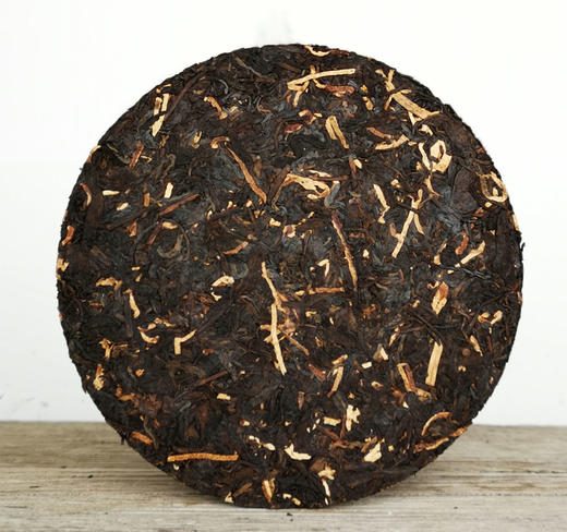 豐普古茶 新会柑老陈皮普洱茶大树熟茶饼200g 商品图6