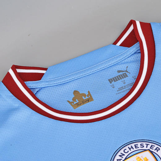 PUMA/彪马 MCFC Home Jersey Replica22-23赛季曼城主场球迷版比赛球衣76571001 商品图1