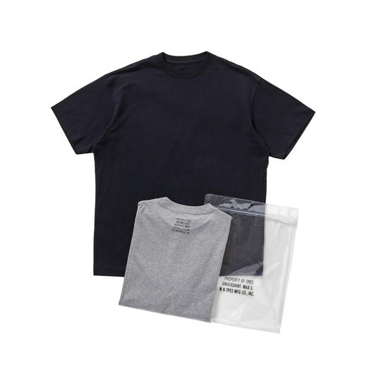 N.HOOLYWOOD 2PACK T-SHIRT 两件套天竺棉短袖T恤 圆领T恤 商品图1