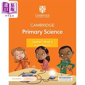 NEW Cambridge Primary Science Learner's Book 2 with Digital Access (1 Year) 剑桥小学科学学生书二年级