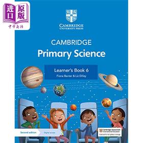 NEW Cambridge Primary Science Learner's Book 6 with Digital Access (1 Year) 剑桥小学科学学生书六年级