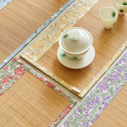 浆果系列竹制茶席茶垫 商品图0