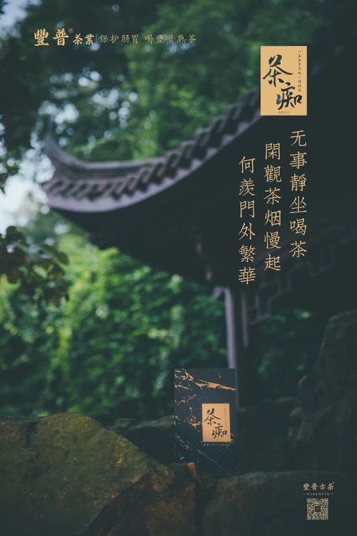 【样板链接】豐普古茶 2021 茶痴 易武纯料 普洱茶熟茶 100克/套 商品图1