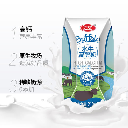 左江水牛高钙牛奶210ml*10 商品图5