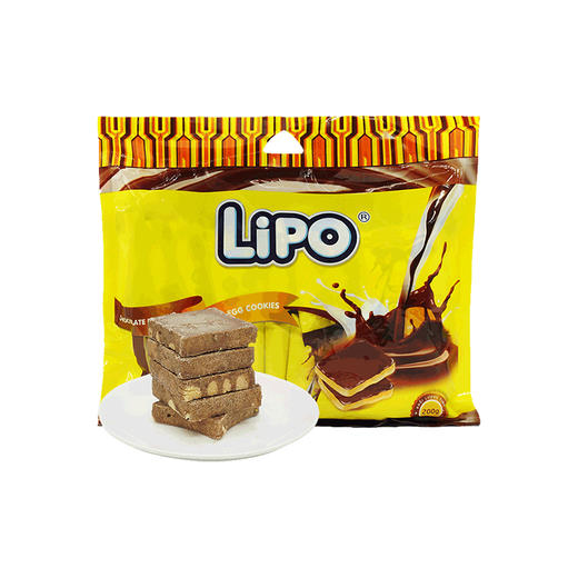 lipo面包干（巧克力味）200g 商品图0