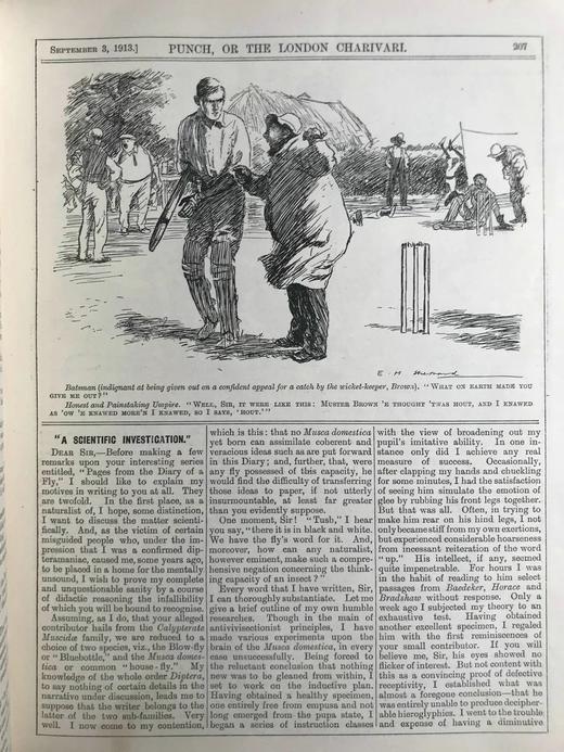 1913年7-12月 英国讽刺漫画杂志《笨拙》 漆布精装16开 商品图3