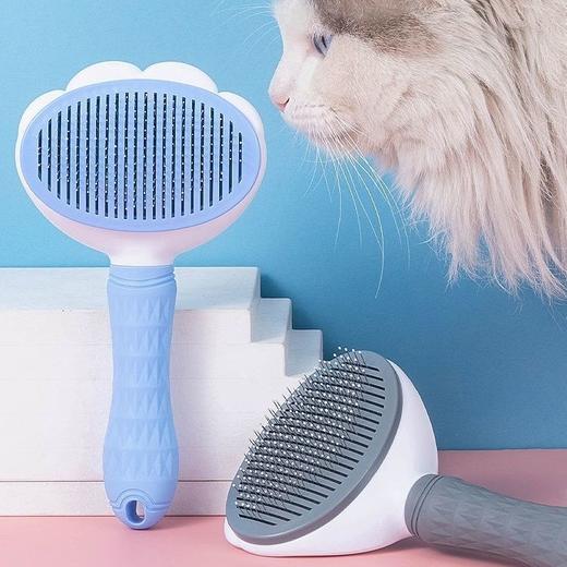 猫梳子去浮毛狗狗兔子梳毛刷脱毛清理猫饼制作器专用针梳宠物用品 商品图4