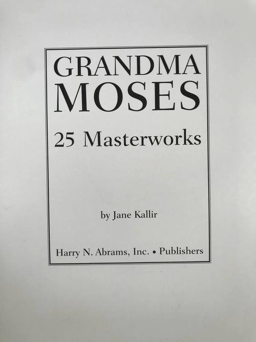 摩西奶奶画集 56幅插图 精装8开 商品图2