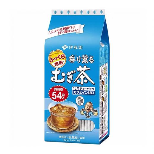 日本原装进口伊藤园大麦茶烘焙型0脂0糖花草茶包冷热兼用茶包 商品图0