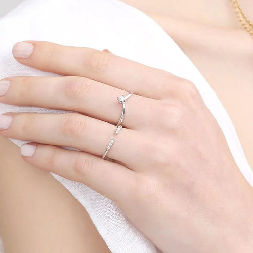 天然钻石皇冠戒指 Tracey Chen 商品图3