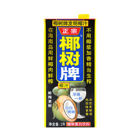 椰树牌椰汁1L（方盒）