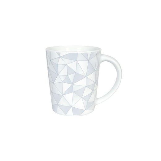 【Könitz酷尼子】灰色几何系列 意式咖啡杯碟套装 马克杯 商品图1