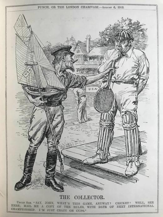 1913年7-12月 英国讽刺漫画杂志《笨拙》 漆布精装16开 商品图12