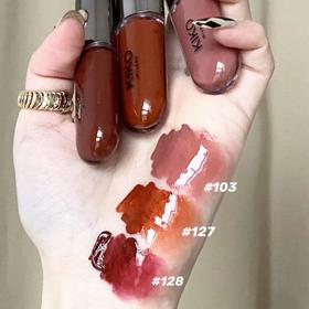 明彩双头KIKO唇釉6ml 镜面水光口不易掉色不易沾杯哑光唇蜜口红女