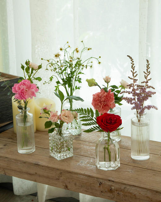 法式小花瓶（一个）款式随机先到先得 商品图0