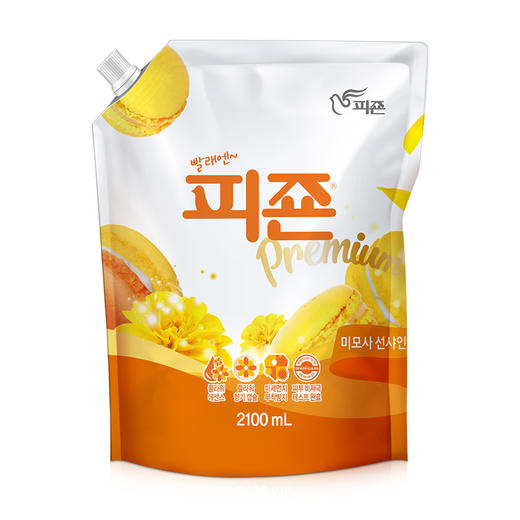 피죤 옐로우미모사유연제/리필2.1L 商品图0