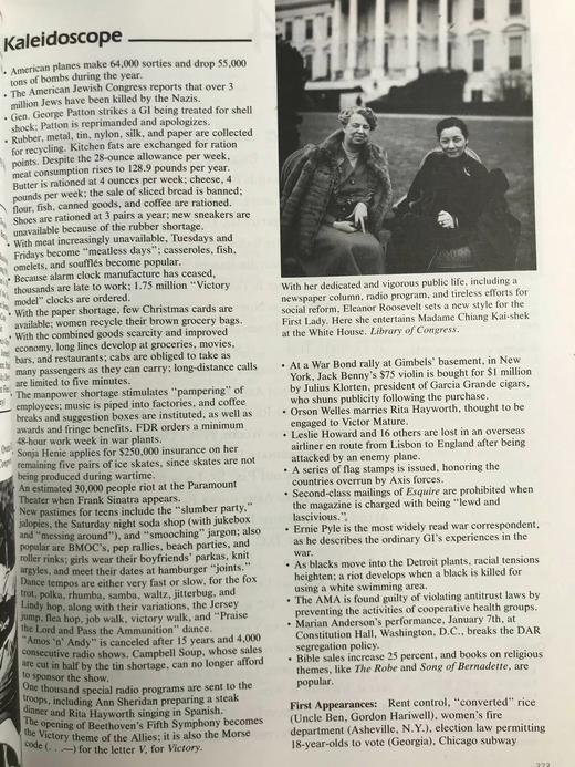 哥伦比亚美国生活编年史：1910-1992 数百幅插图 精装16开 商品图7