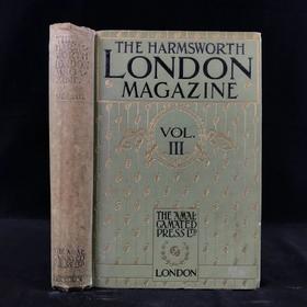 1899年8月-1900年1月 哈姆斯沃斯杂志 数百幅插图 布面精装18开