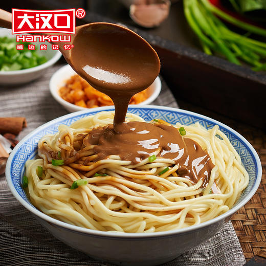 【新品4料包免煮熟化新面饼】武汉大汉口非油炸热干面784克内8袋 商品图3