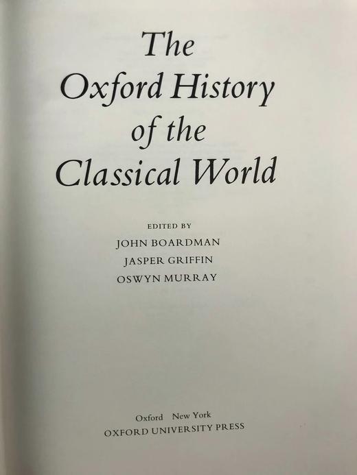 牛津古典世界史（1988） 数百幅插图 精装16开 商品图3