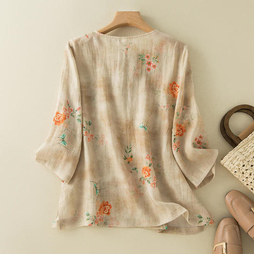 夏季新款时尚，盘口设计感小众别致衬衣AHM-xrwy678 商品图1