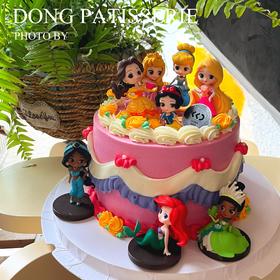迪士尼在逃公主· 奶油霜蛋糕