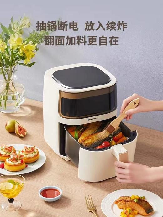 【5L大容量丨180度可视窗口丨顶部触屏免弯腰】蓝宝空气炸锅家用新款可视无油电炸锅烤箱一体多功能智能十大自动 商品图1