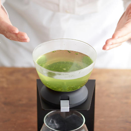 【HARIO】耐热玻璃带滤网泡茶壶可调节冲茶器上下壶套装TDR 商品图2