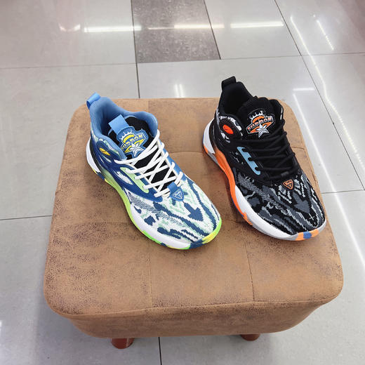 福得隆2022年秋季新款双网飞织篮球鞋3666   34-39码 商品图2