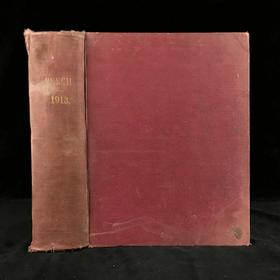 1913年 英国讽刺漫画杂志《笨拙》 漆布精装16开