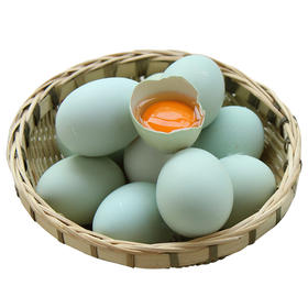 【绿壳鸡蛋50枚装】乌鸡蛋绿壳鸡蛋 整箱发货