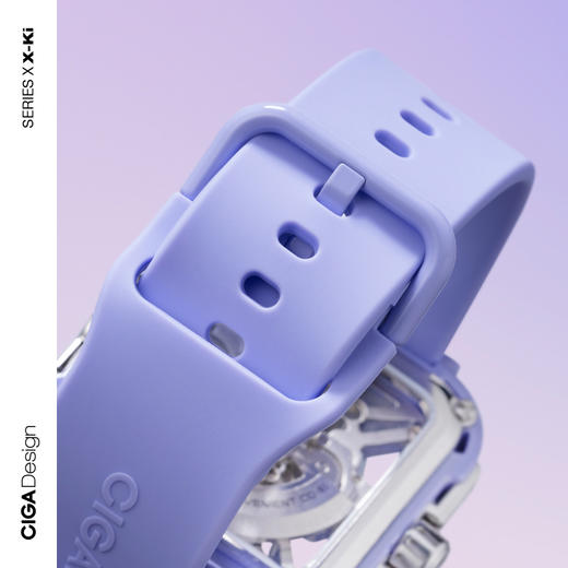 七夕限量版|CIGA Design玺佳 机械表X 系列 姬械手表.潮快闪[福利品] 商品图4