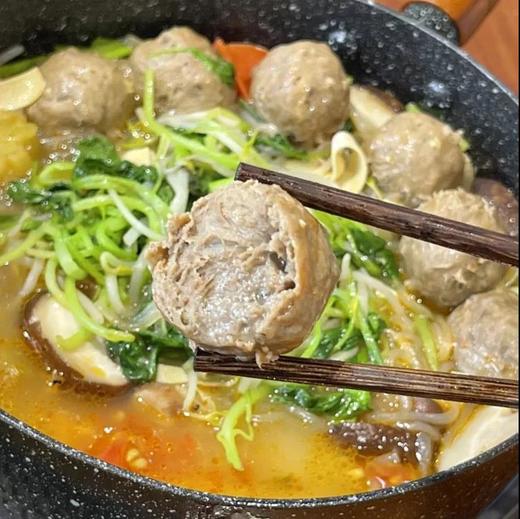 【送：蘸料7包】 喜盼正宗潮汕牛肉丸 纯肉 Q弹有嚼劲 唇齿回味  弹牙 好吃极了 商品图1