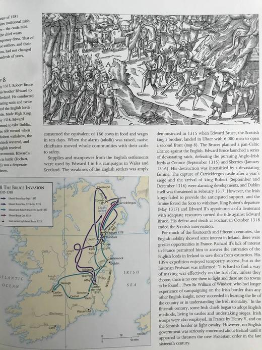 剑桥中世纪战争地图集 160余幅插图与地图 精装大16开 商品图12