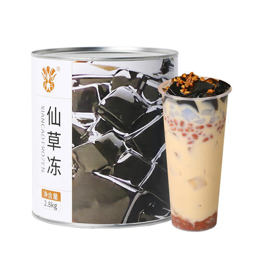 子爵仙草冻罐头烧仙草开罐即食