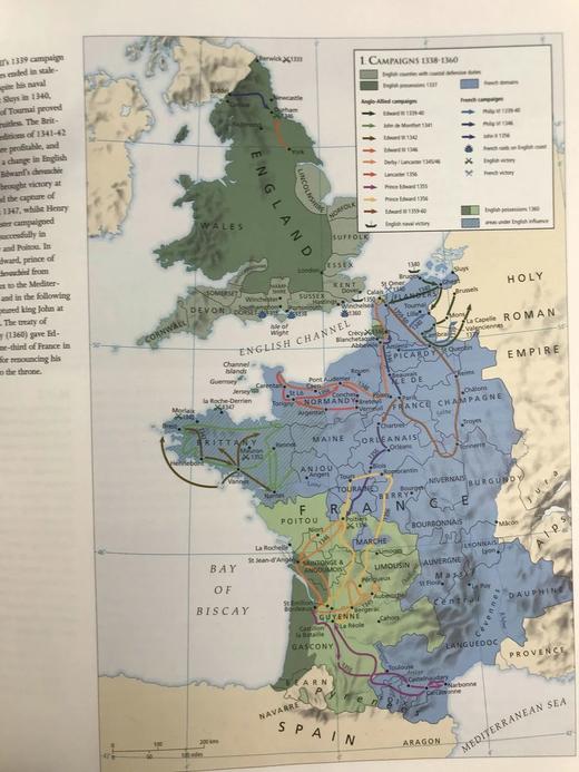 剑桥中世纪战争地图集 160余幅插图与地图 精装大16开 商品图7