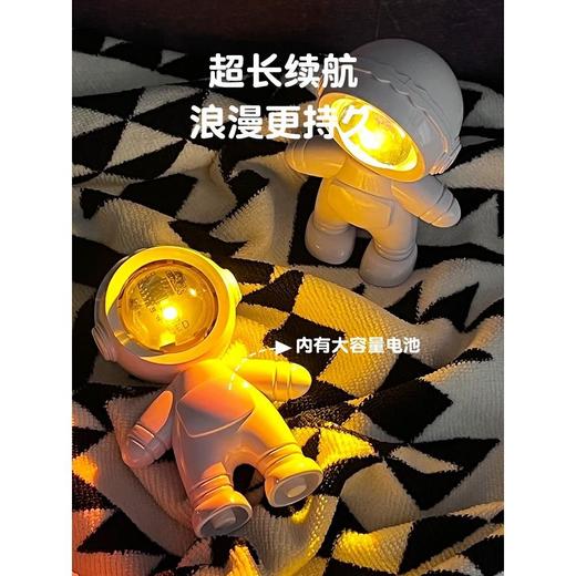 网红日落灯氛围灯宇航员夕阳灯卧室情调拍照投影落日小夜灯机器人 商品图2