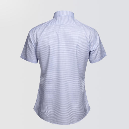 【大都会店】MAILYARD/美尔雅短袖衬衫 纯棉商务修身男士休闲格子免烫衬衣 335(自提：仅限大都会门店) 商品图2