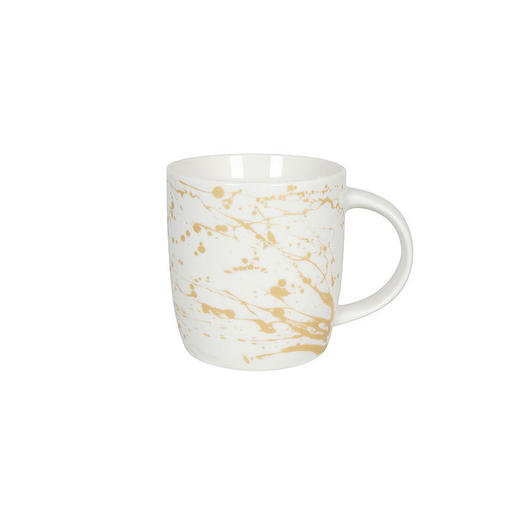 【Könitz酷尼子】金色大理石纹意式简约 咖啡杯碟套装 马克杯 商品图1
